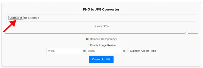 upload png file